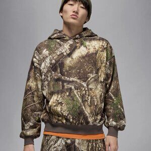 Nike Jordan Brooklyn Fleece Realtree Pullover Hoodie HV1860-222 Men’s Sizes